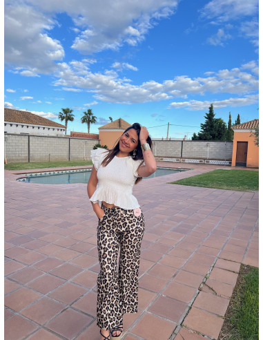 Pantalón leopardo